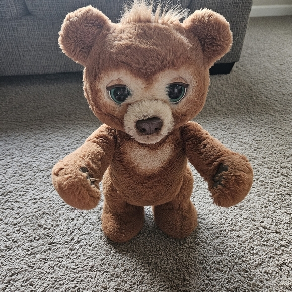 Furreal Friends Cubby Curious Bear Interactive Animatronic Talking Plush Large